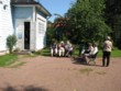 Runebergin museon piha